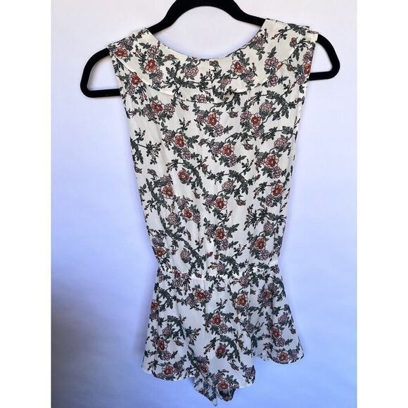 Max Studio Women’s Floral V-Neck Ruffle Sleeveless Surplice Top Tie Blouse M NWT - Picture 12 of 15